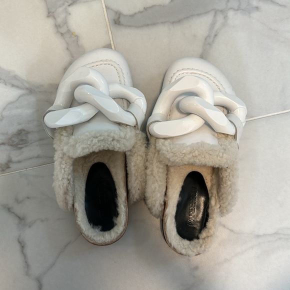 JW Anderson Chain shearling loafers mule - Picture 5 of 8